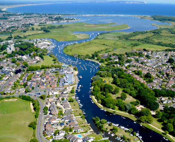 Christchurch from the air